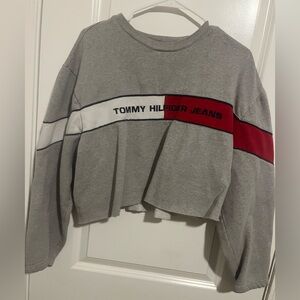 Cropped Vintage Tommy Hilfiger Crew